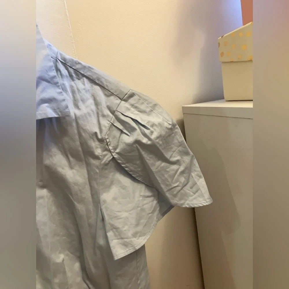 SOLD Club Monaco Sky Blue Casual Shirt - XS - Picture 4 of 6